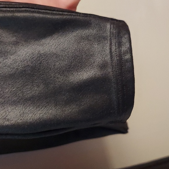 SPANX Black Faux Leather Leggings - Picture 8 of 14